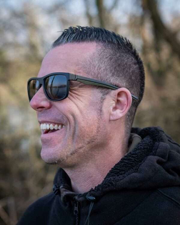 gafas fox collection black-green pesca