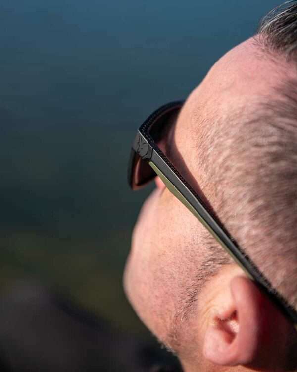 gafas fox collection black-green pesca