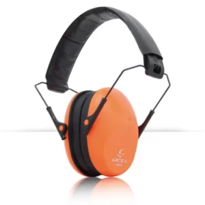 casco protección auditiva arcea naranja
