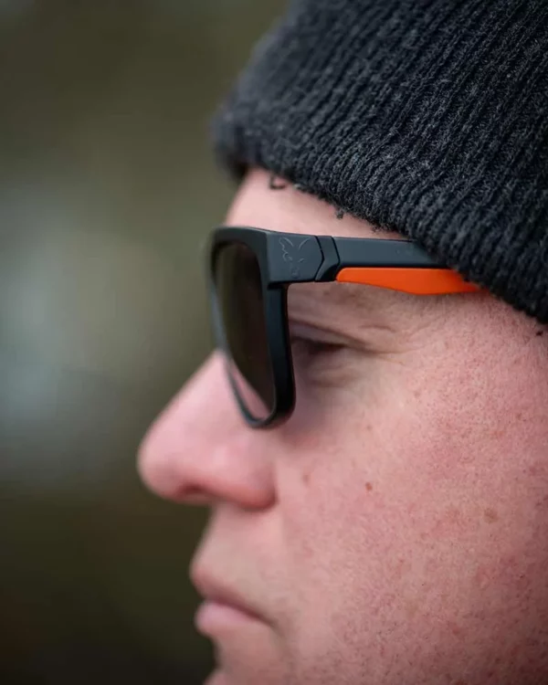 gafas fox collection black-orange pesca
