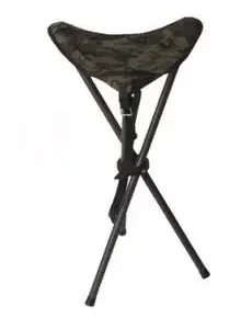 taburete plegable camuflaje pesca camping