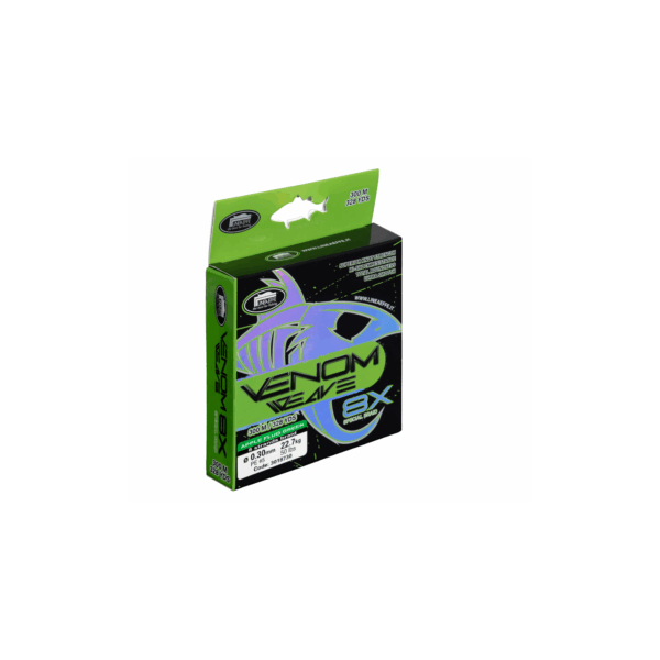 trenzado venom x8 verde 300 metros