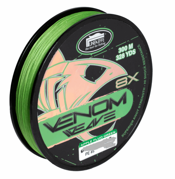 trenzado venom x8 verde 300 metros