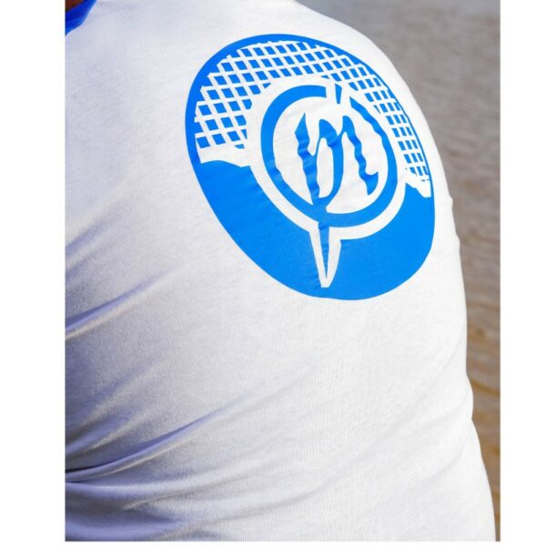 camiseta Preston Lightweight blanco raglán