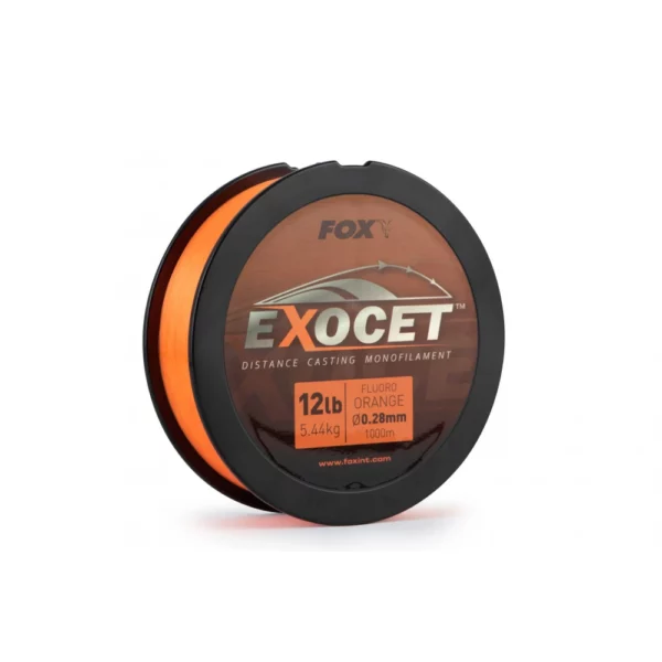 Hilo Fox Exotec Fluoro Orange pesca carpa