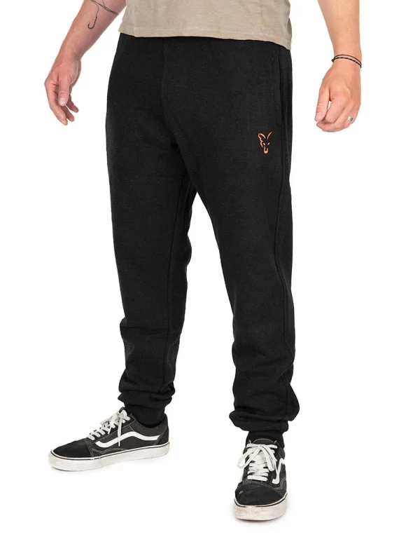 pantalón fox jogger black orange