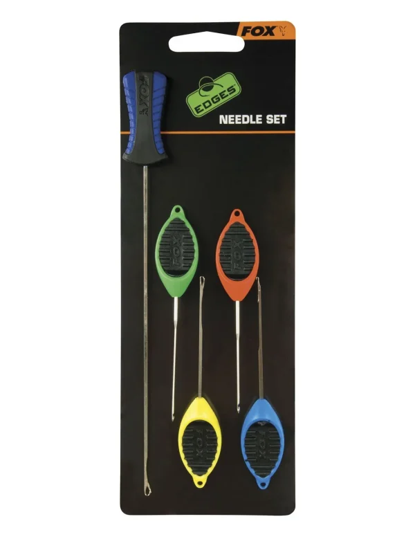 set agujas fox edges needle