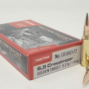 norma 6.5 creedmoor 143gr golden target