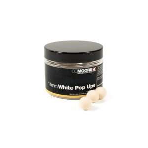 boilie pop ups 14mm white cc moore