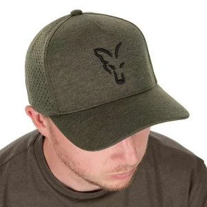 gorra fox verde negra baseball pesca
