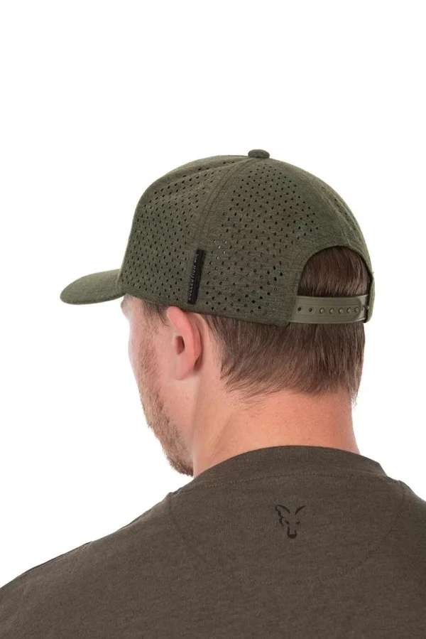 gorra fox verde negra baseball pesca
