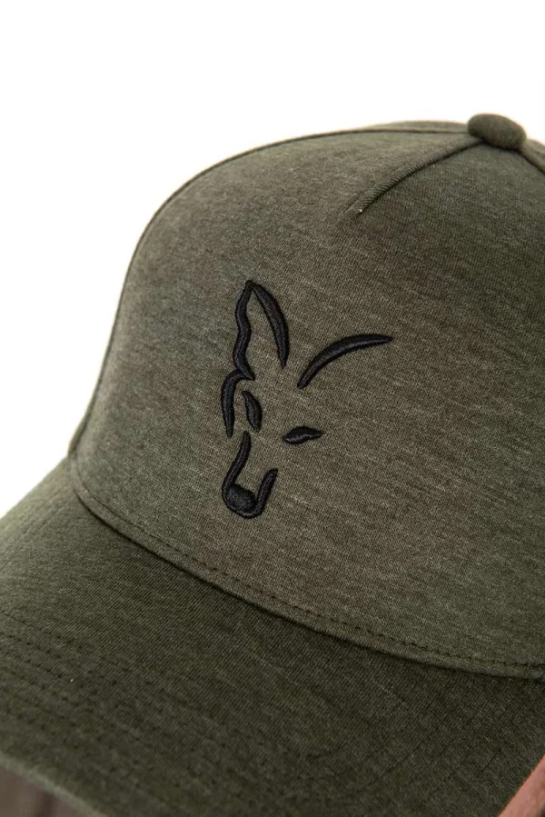 gorra fox verde negra baseball pesca