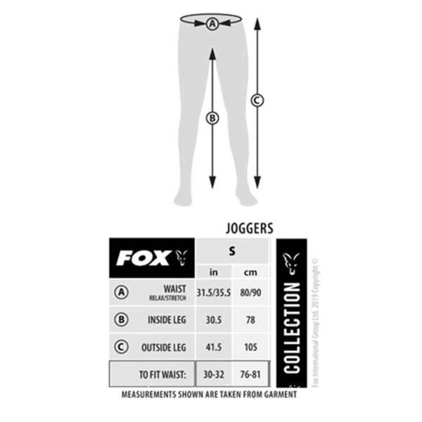 pantalón fox jogger black orange