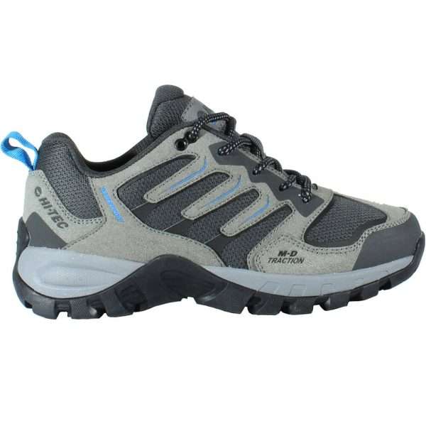 zapatilla hi-tec cervus gris mujer