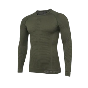 camiseta térmica beretta ht body mapping 3d green