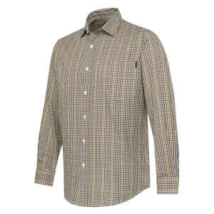 camisa beretta bryggen apricot bordeaux