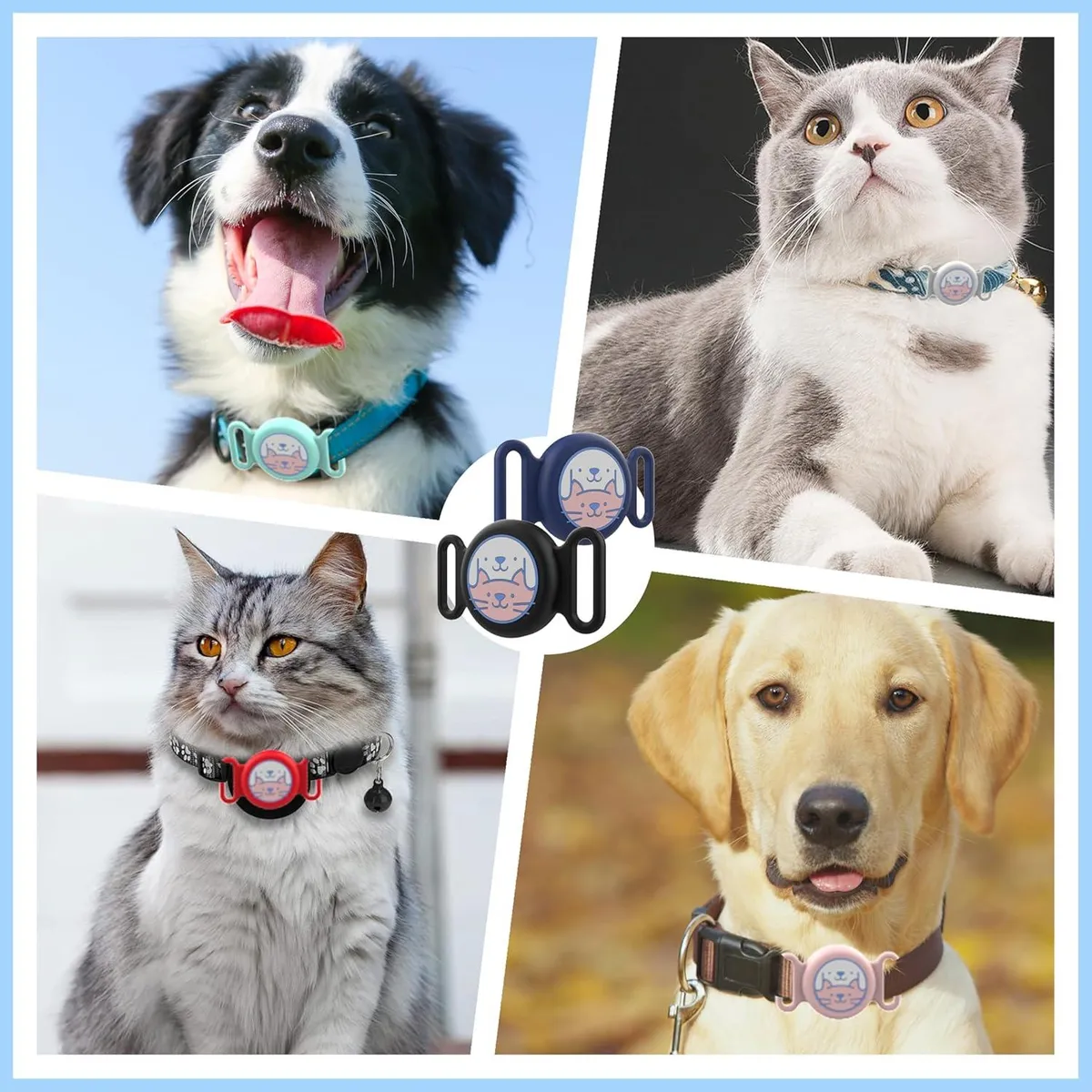 Soporte collar para localizador mascota IK Point