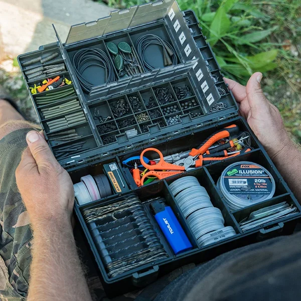 caja organizadora medium tackle box fox