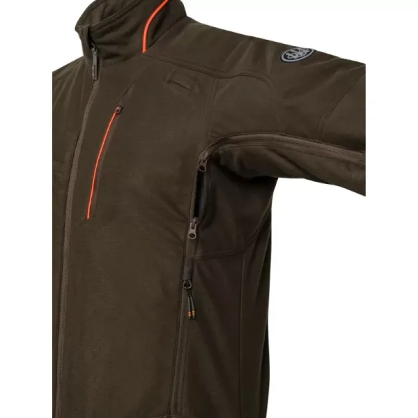 chaqueta beretta matajur windblock brown bark