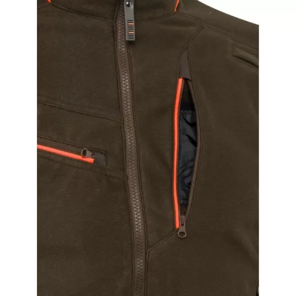 chaqueta beretta matajur windblock brown bark