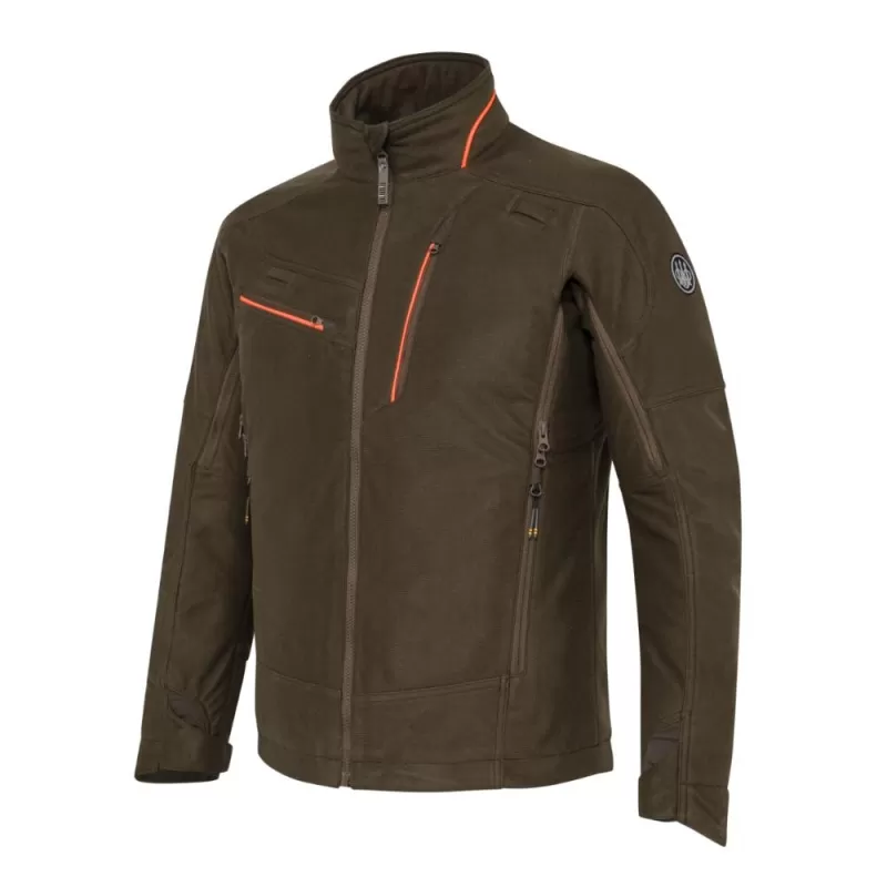 chaqueta beretta matajur windblock brown bark