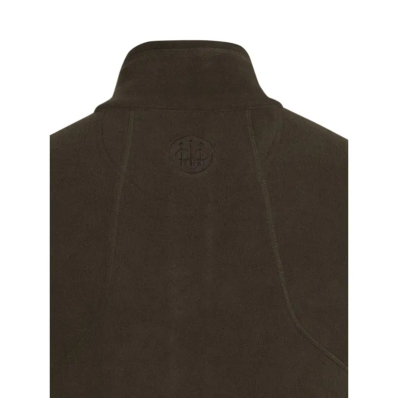 polar beretta hp logo half zip green moss