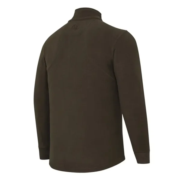 polar beretta hp logo half zip green moss