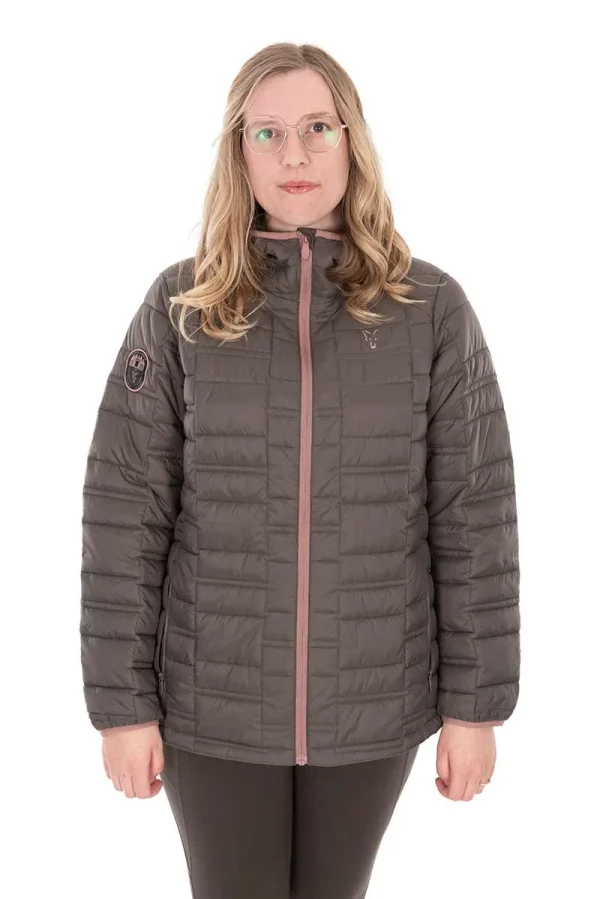 chaqueta explorer quilted jacket womens fox