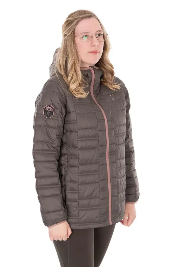 chaqueta explorer quilted jacket womens fox