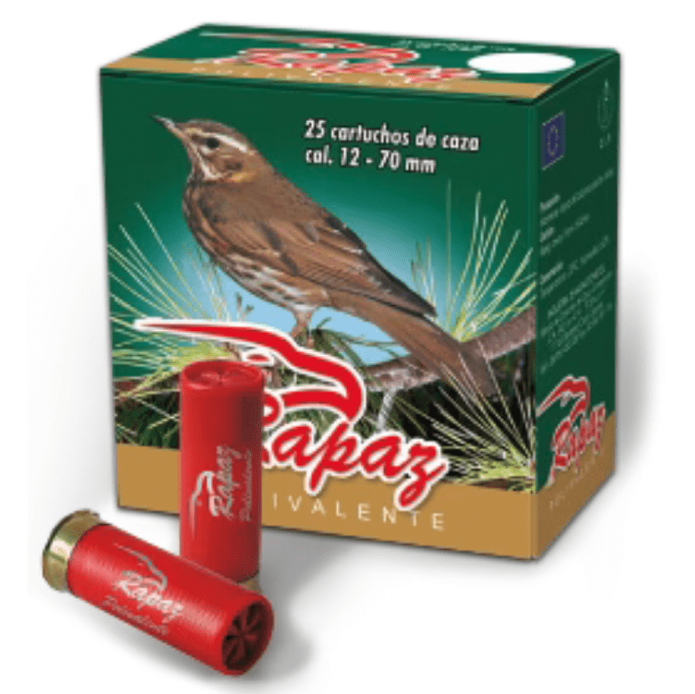 cartucho rapaz cal 12 30gr