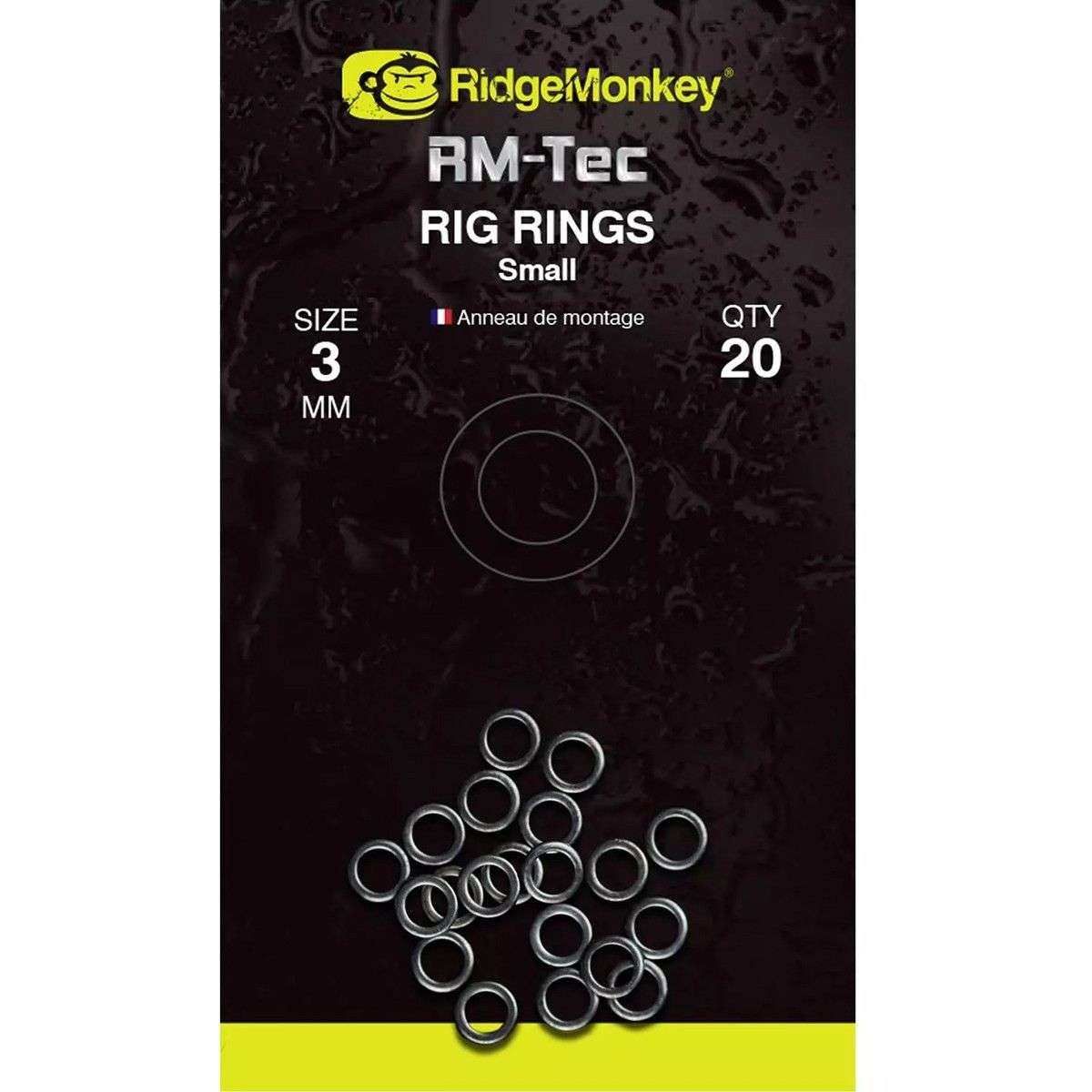 Connexion rig rings 3mm ridgemonkey