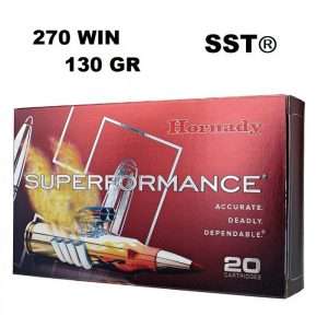 bala hornady 270win 130gr sst superformance