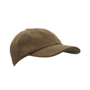 gorra shoulden baseball brown tweed