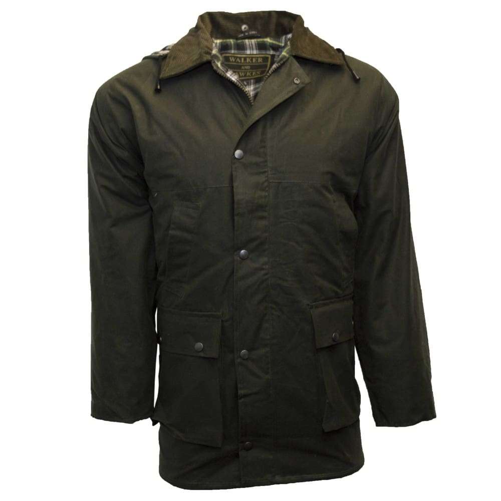 chaqueta benson unpadded olive jacket