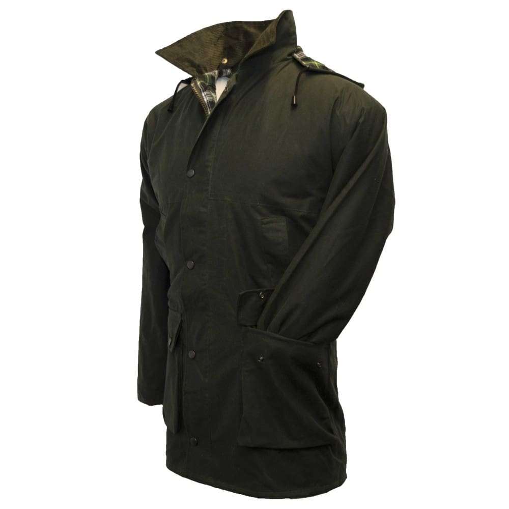 chaqueta benson unpadded olive jacket