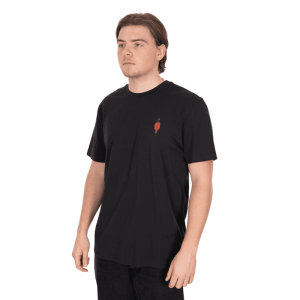 camiseta fox black orange indicator t shirt