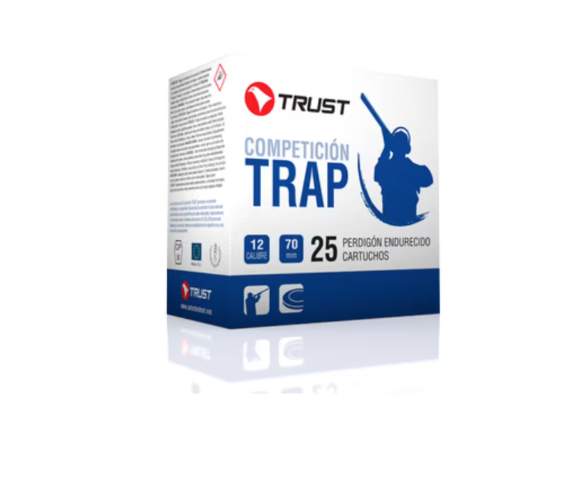 cartucho trust trap s2 28gr plomo 7.5