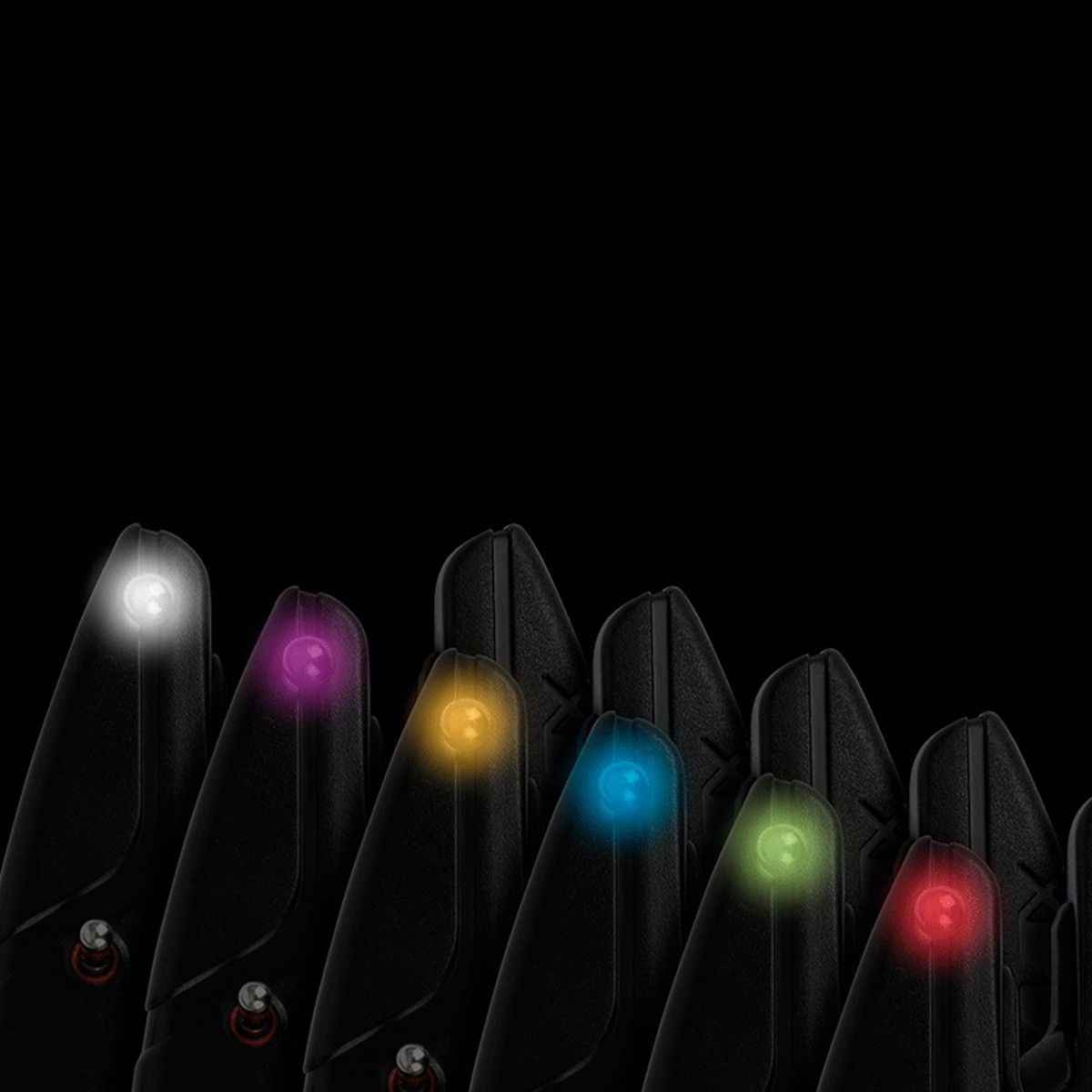 fox micron mx 2+1 alarmas pesca