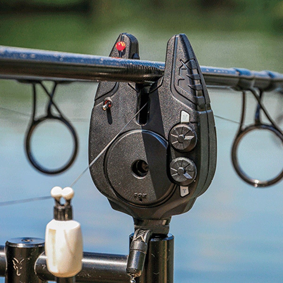 fox micron mx 2+1 alarmas pesca