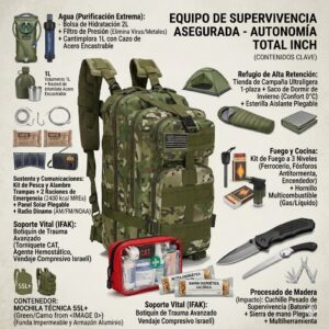 Equipo de Supervivencia Asegurada - Autonomía Total INCH