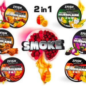 wafters 8mm smoke hurricane zfish