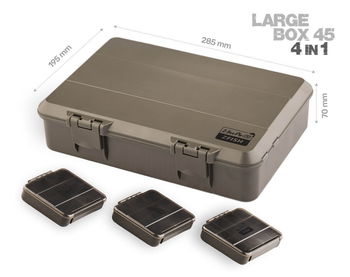 Estuche organizador 4 en 1 ZFish Z-Box PRO 45