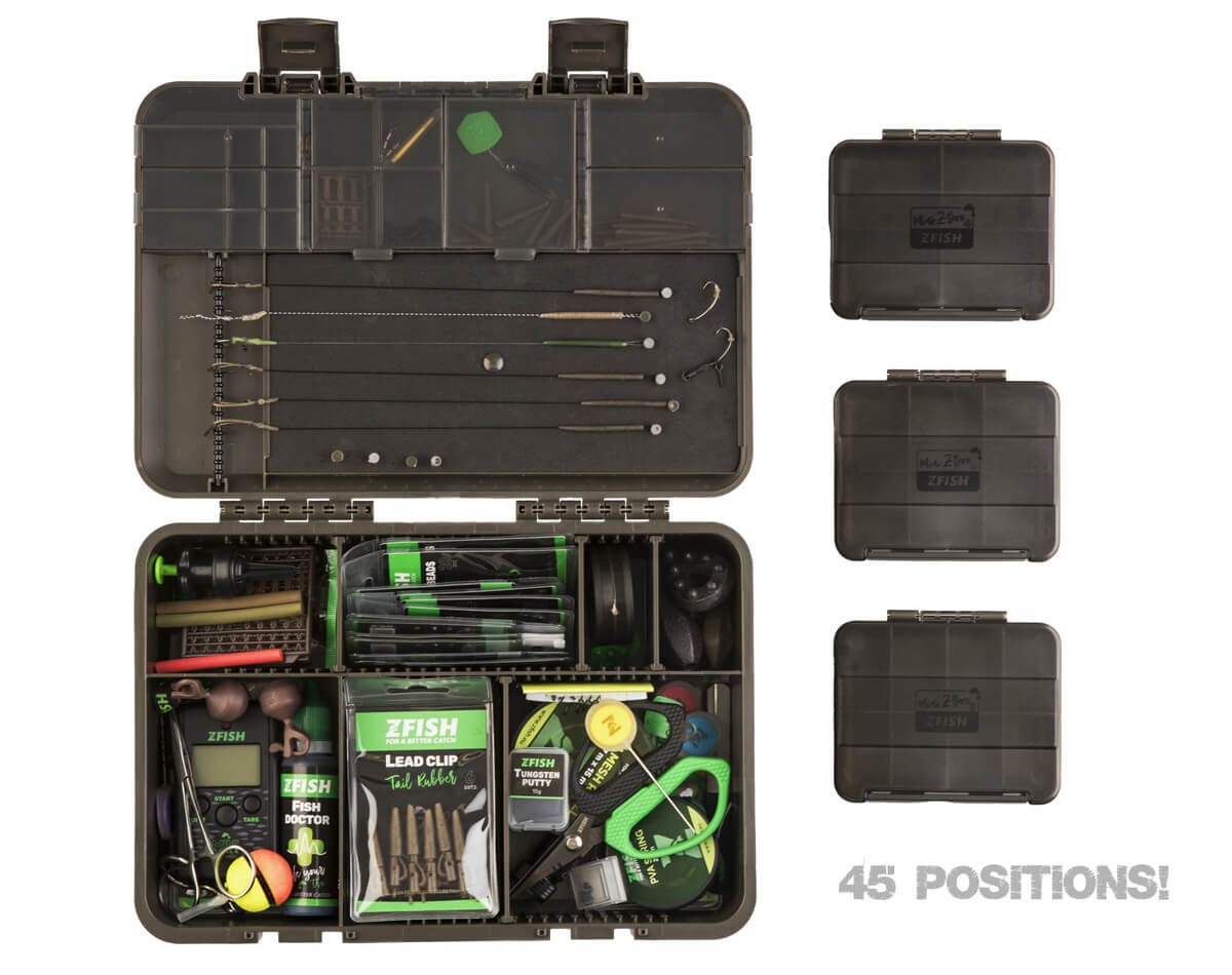 Estuche organizador 4 en 1 ZFish Z-Box PRO 45