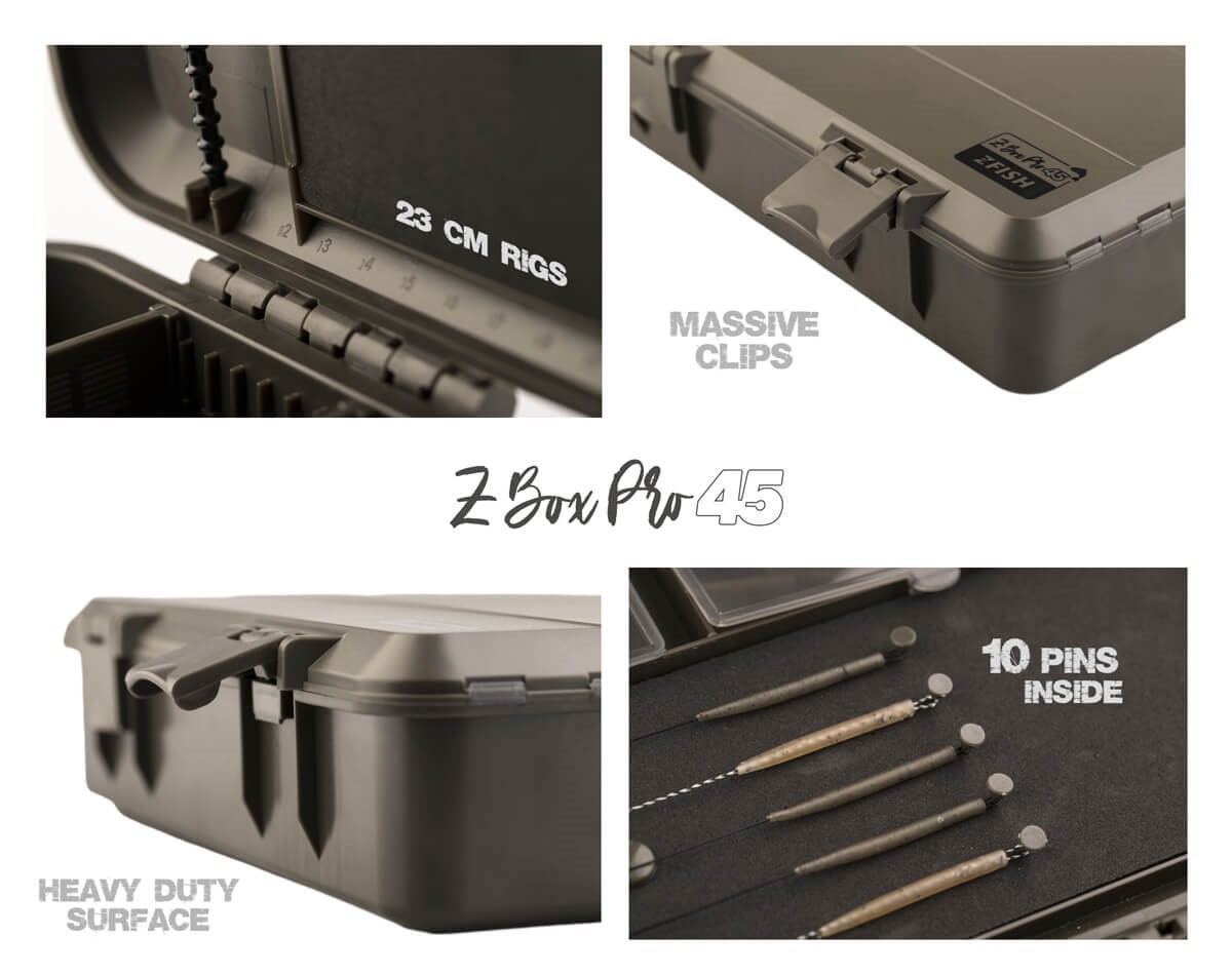 Estuche organizador 4 en 1 ZFish Z-Box PRO 45