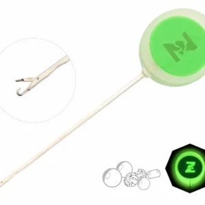 aguja boilie zfish needle latch verde