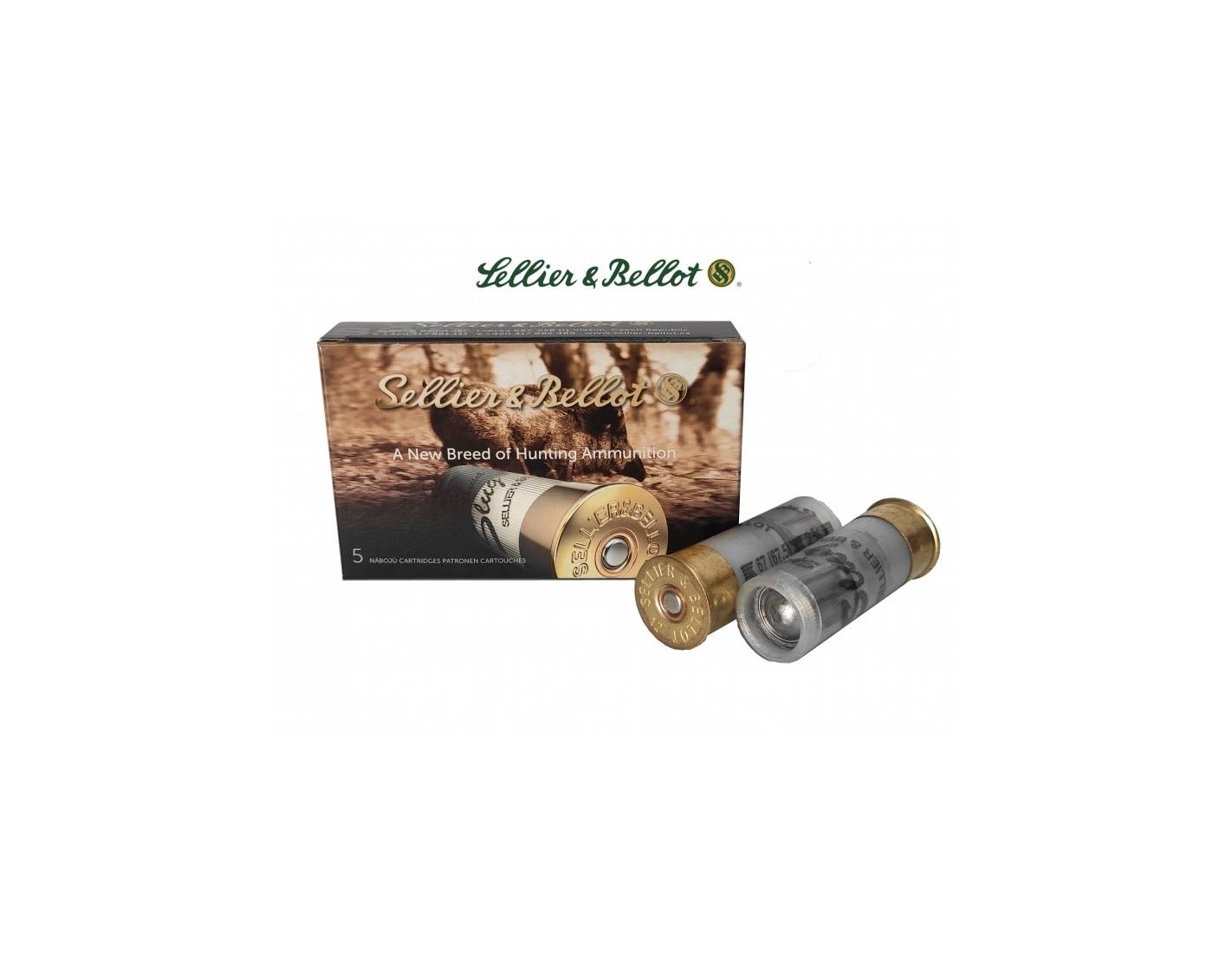 cartucho bala sellier bellot special slug 32g