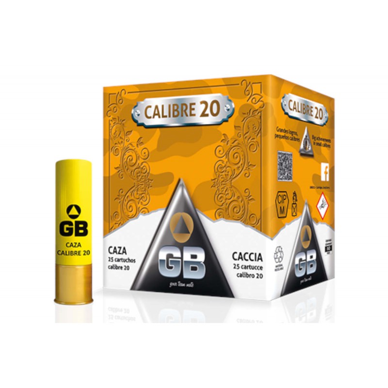 cartucho gb competicion cal 20 28gr