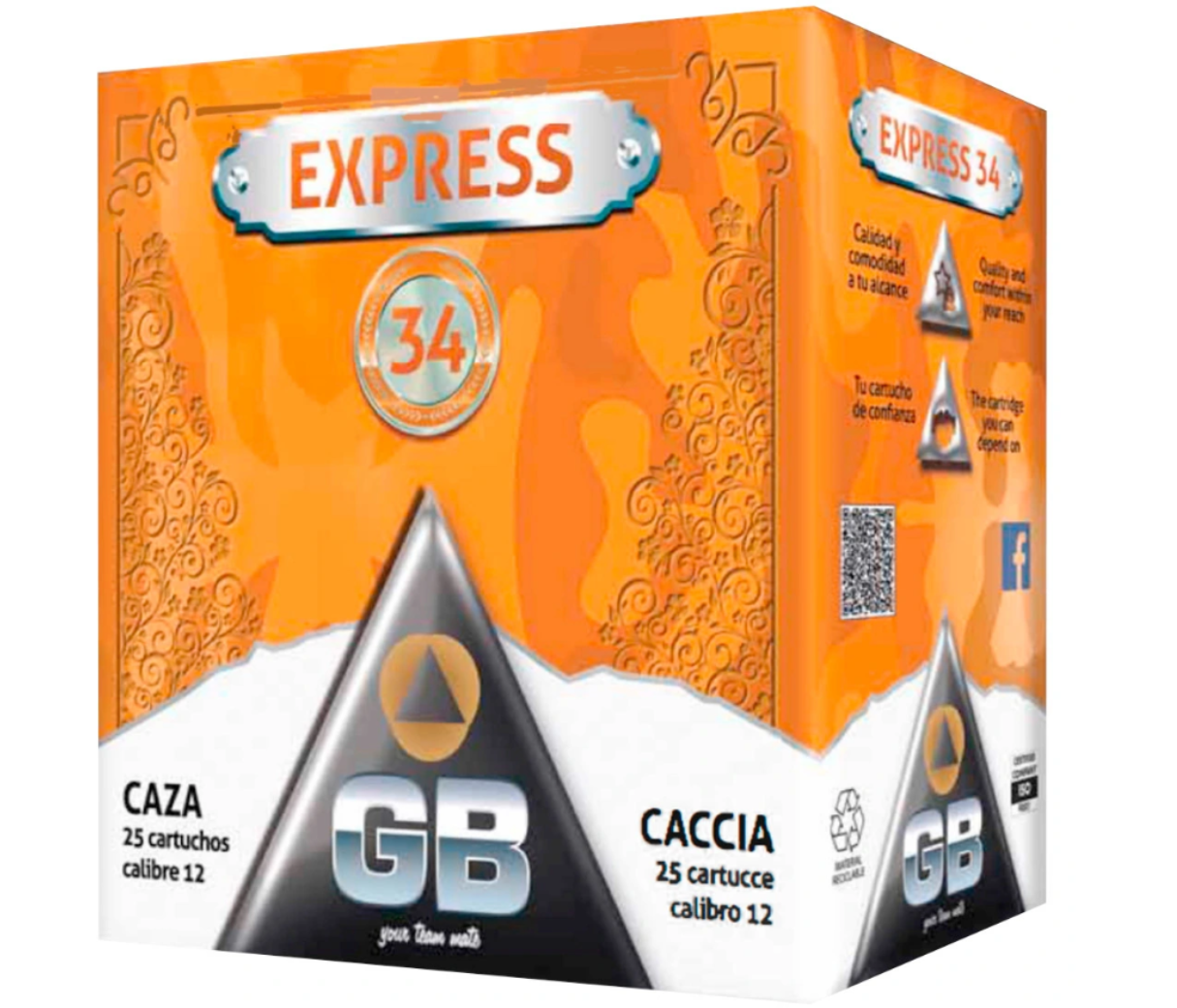 cartucho gb express ojeo 34 gr
