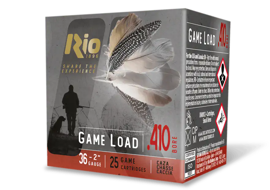 cartucho rio 410 50l 9 gr