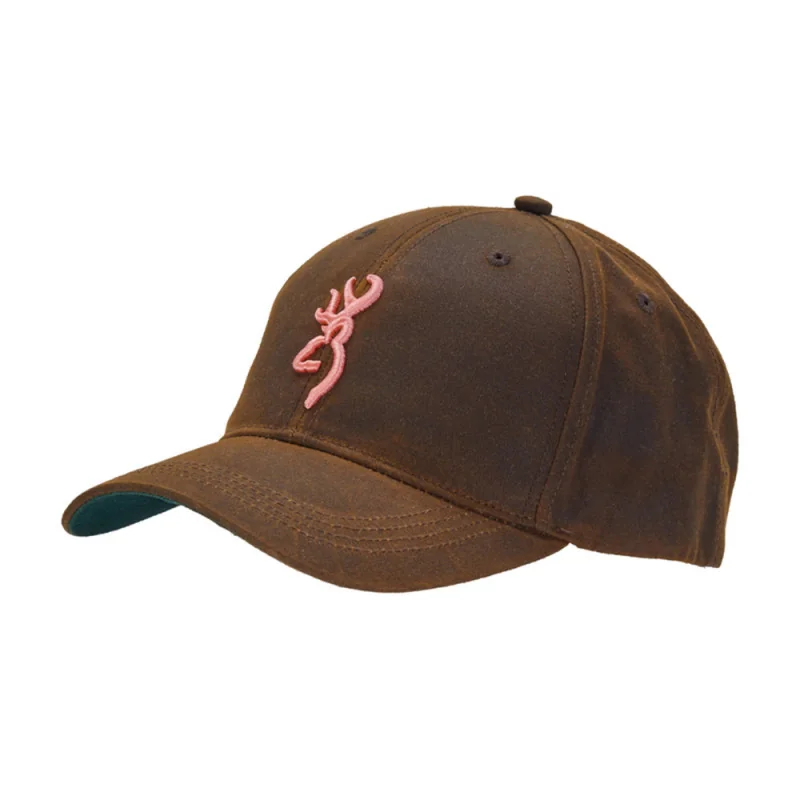gorra browning celine max marron rosa